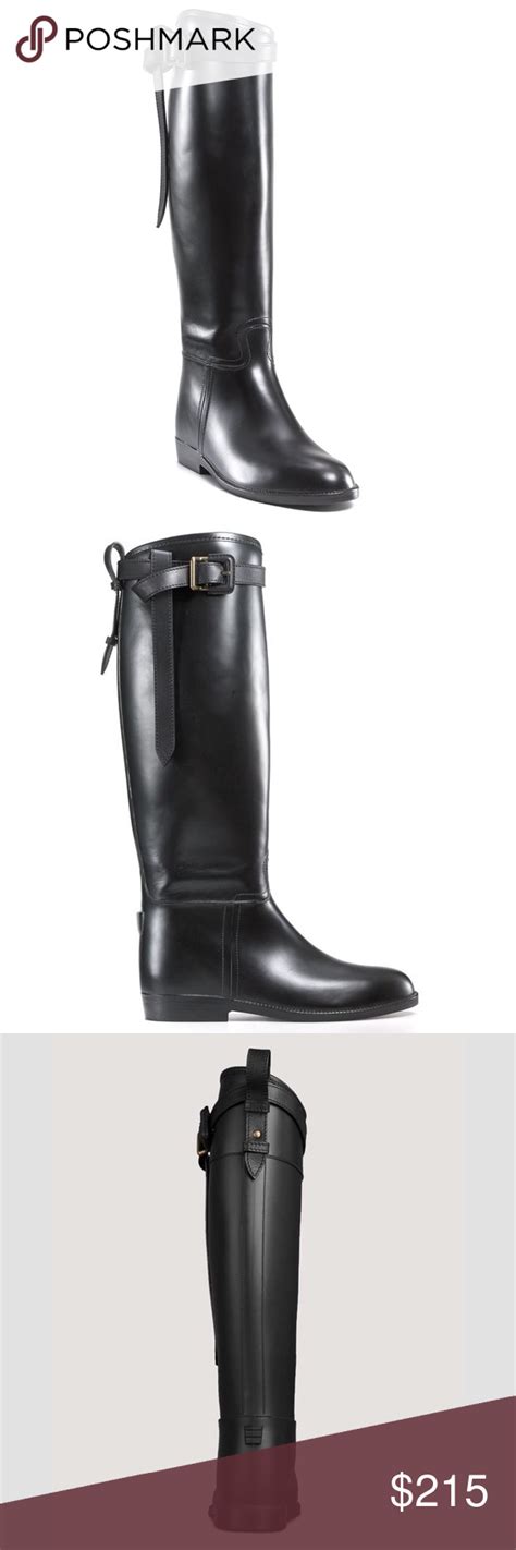 burberry rain boots size 11|burberry flat riding rain boots.